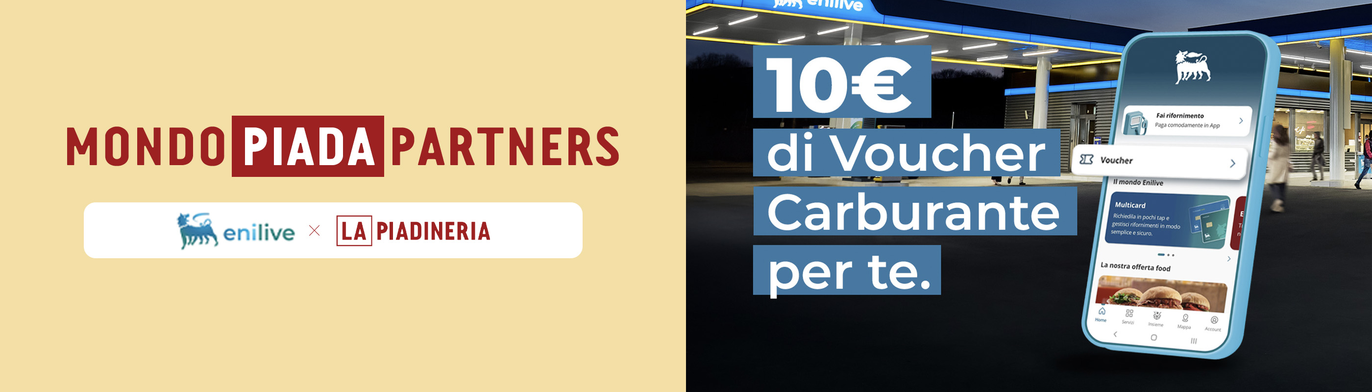 Per te un Voucher Carburante Enilive da 10€!