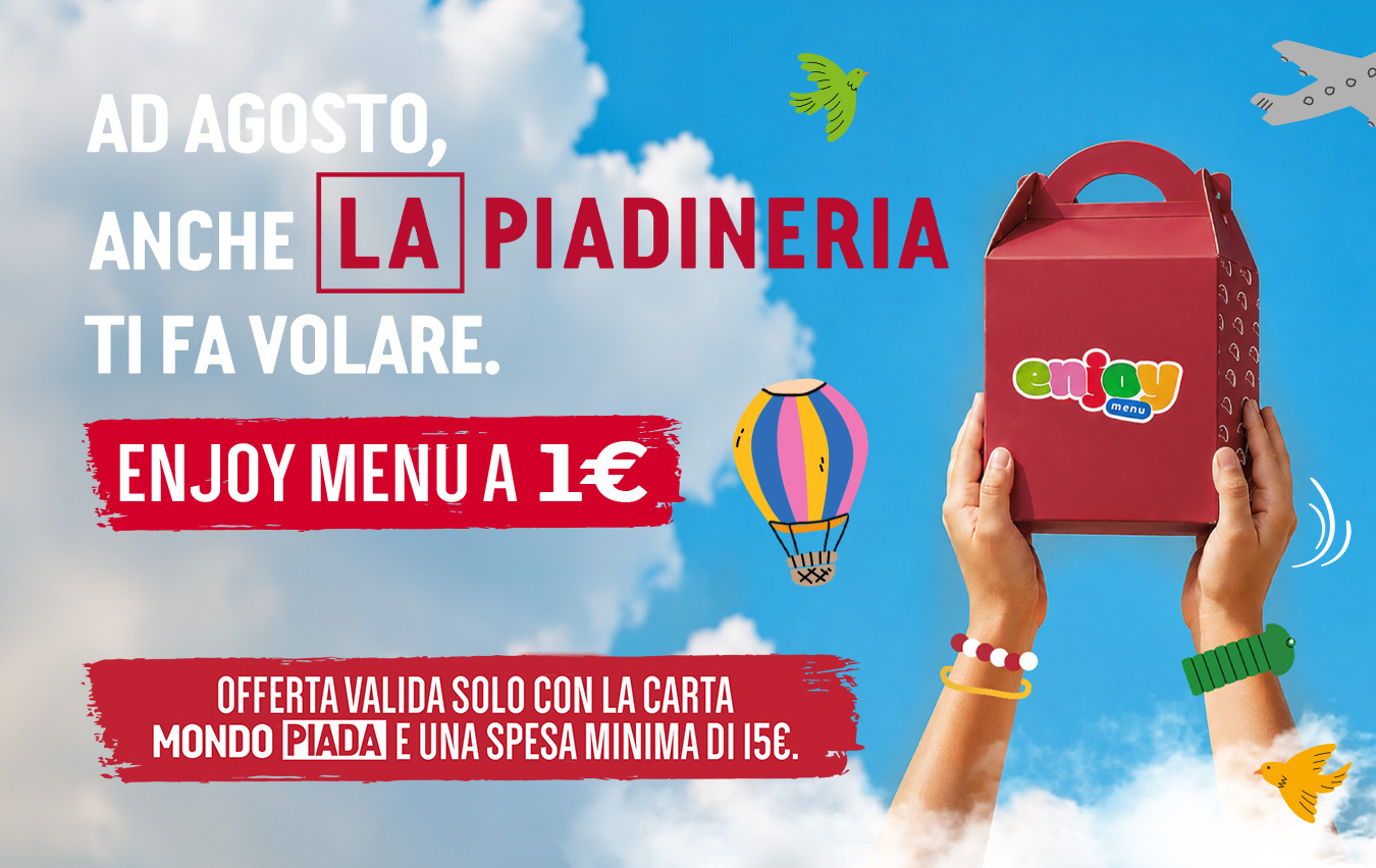 Enjoy Menu a solo1€!