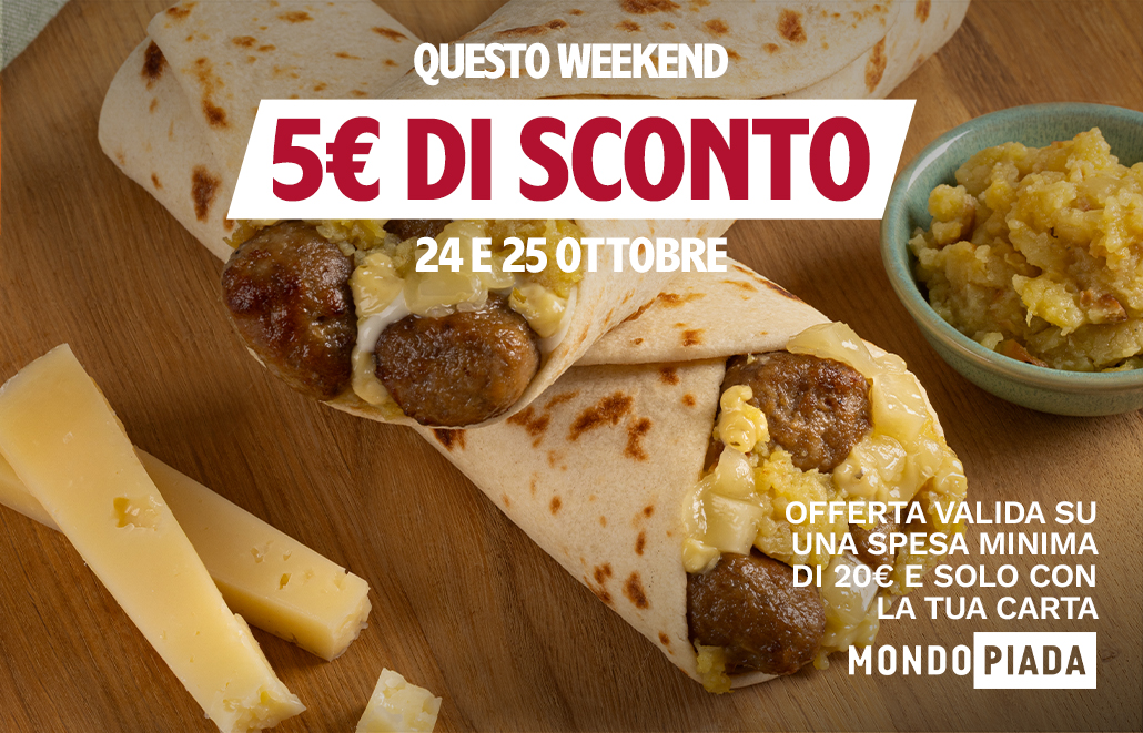 Un weekend tutto da gustare!